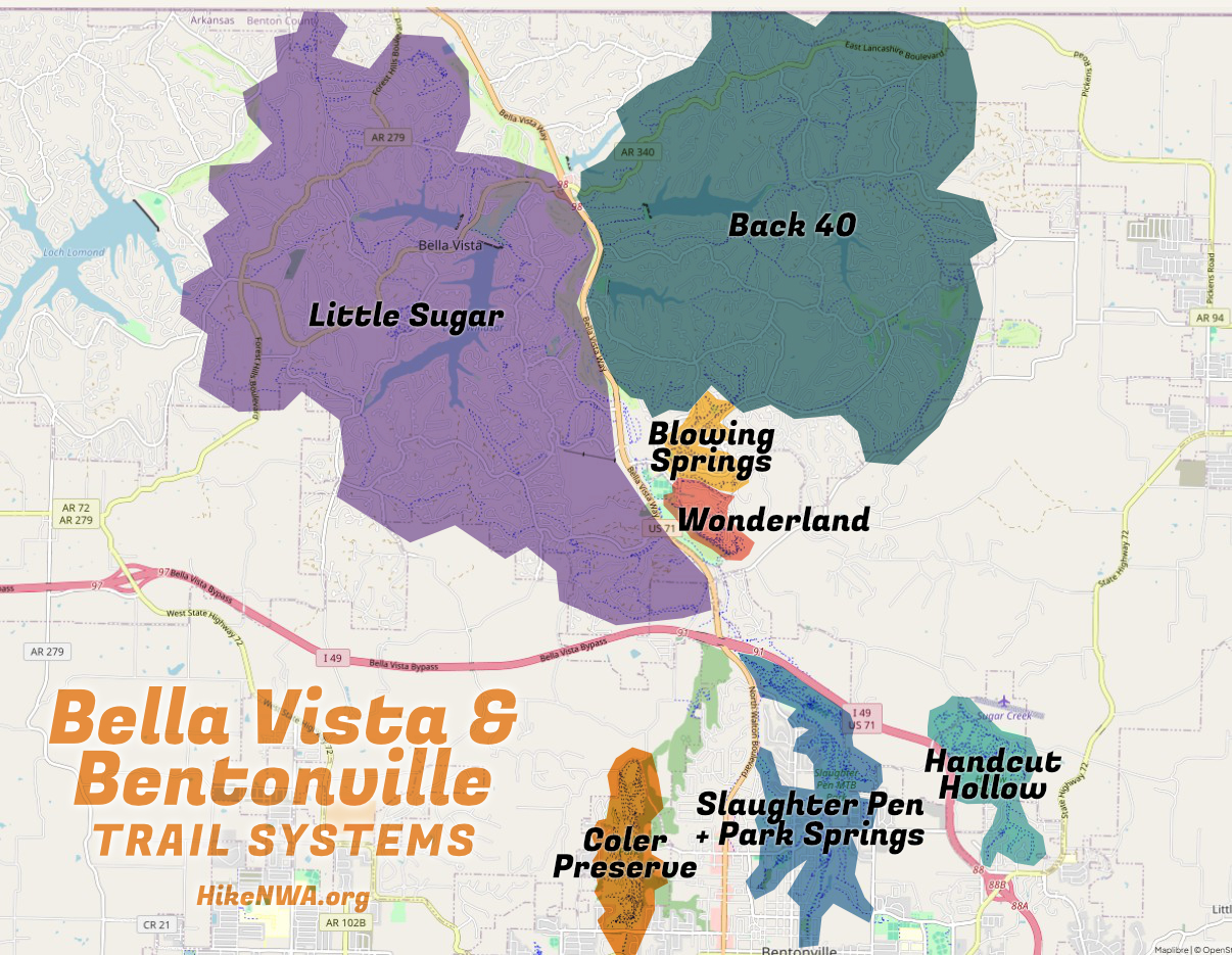 Bella Vista & Bentonville Trail Systems
